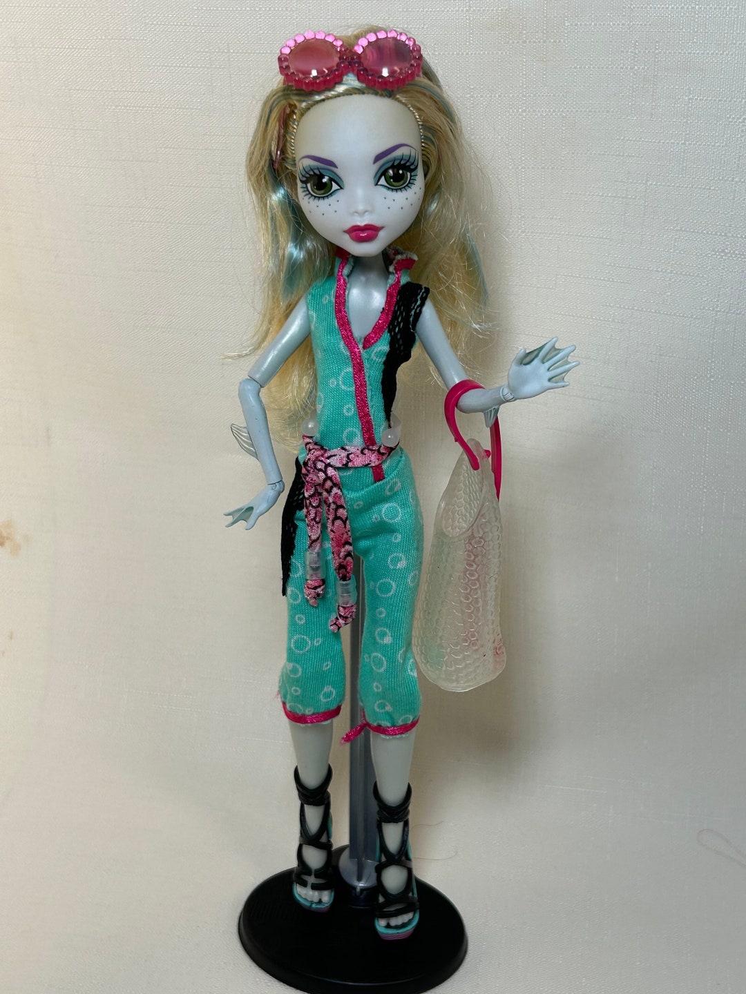 Monster High Doll Lagoona Blue Fashion Pack, Original Mattel ...