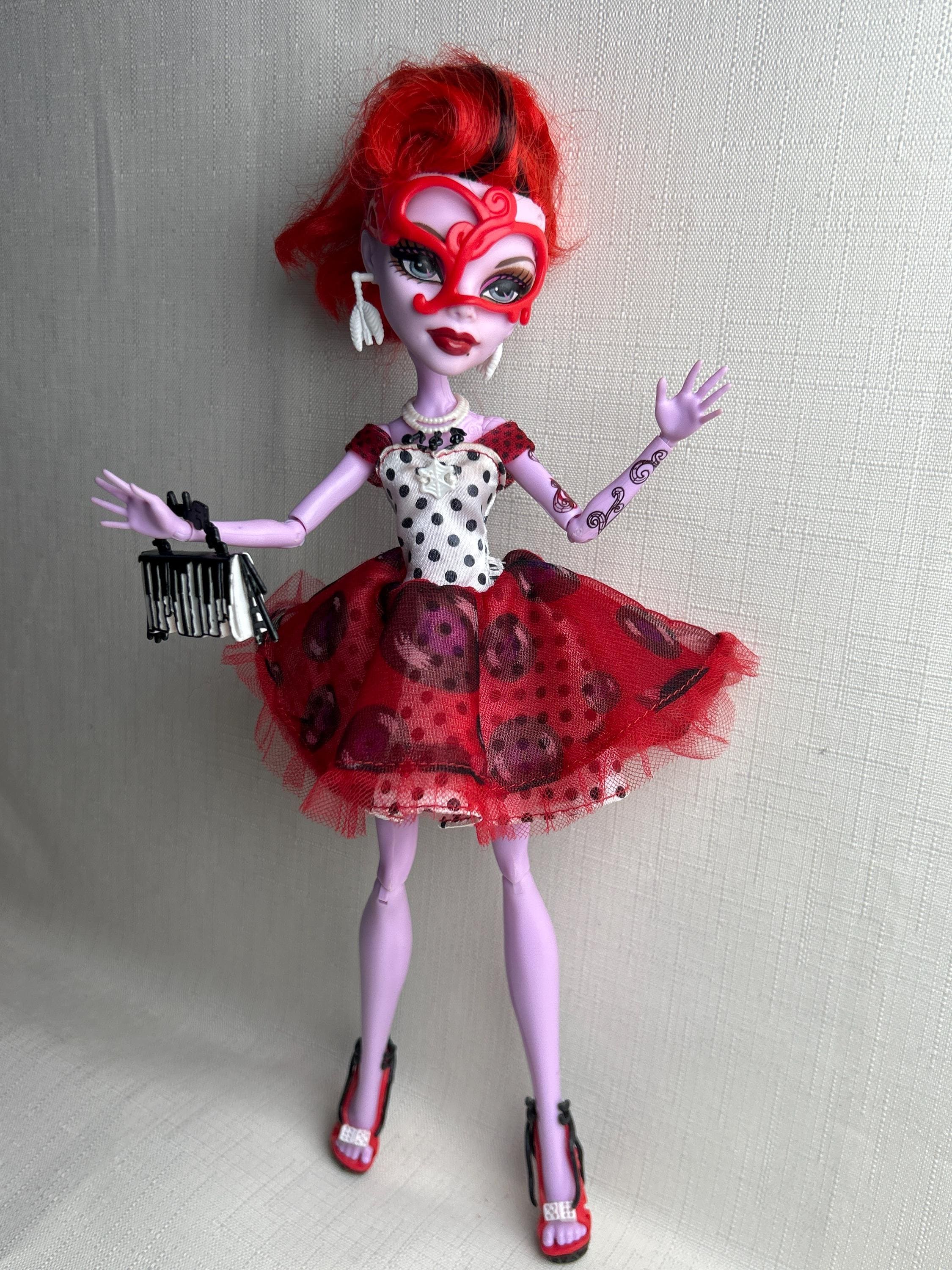 Pre Owned Monster High Doll Operetta Dot Dead Gorgeous Authentic