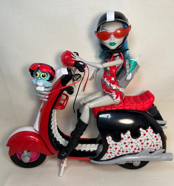 Buy Monster High Doll Ghoulia Yelps With Pet and Scooter Original Mattel Collectible Doll Monster High Clothes Limited Edition One of a Kind Online in India Etsy