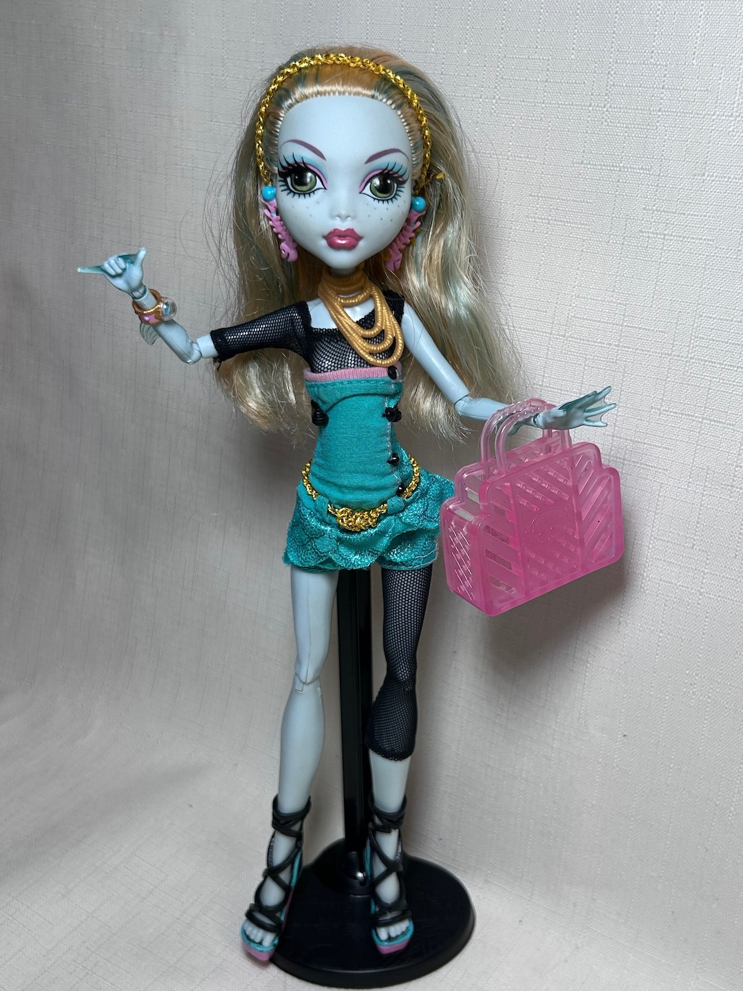 Original Mattel Monster High Lagoona Blue Schools Out Doll, Collectors ...