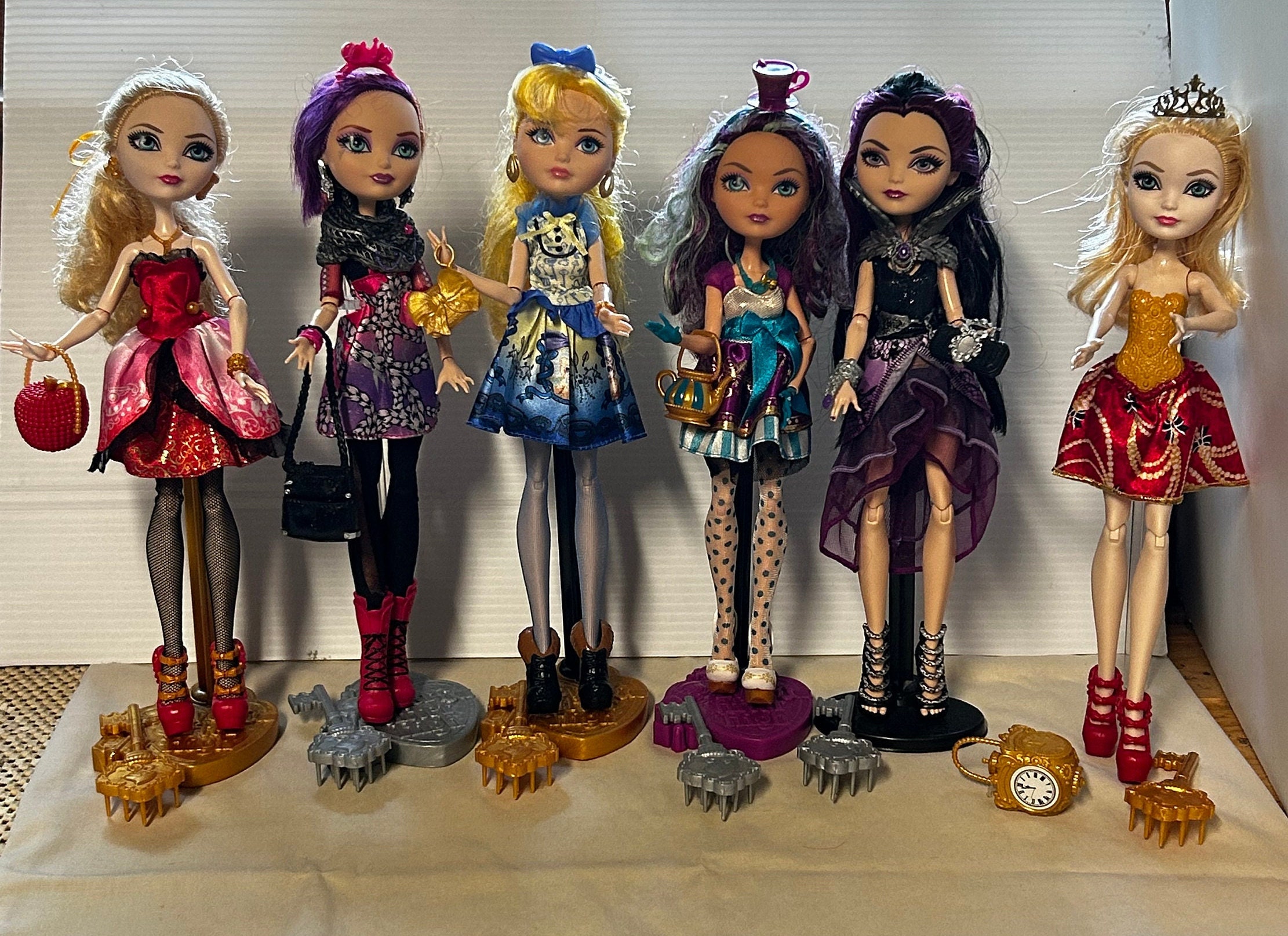 ever after high doll lot used