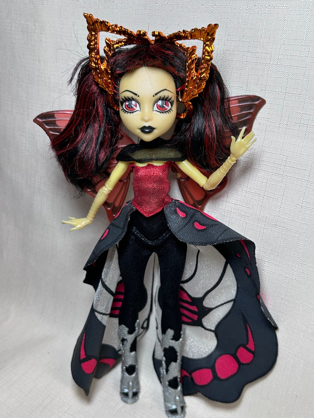 Monster High Doll Luna Mothews Original Mattel Collectible Doll Monster High Clothes and Accessories Original Dolls One of a Kind OOAK Etsy