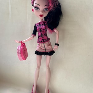 Monster High Doll Draculaura Scaris , authenti collectible doll, Monster High clothes and accessories -limited edition- One Of A Kind - OOAK