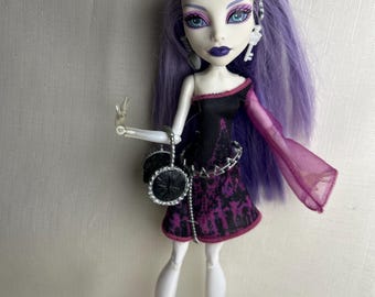Monster High Ghoul Spirit Spectra Vondergeist, Authentic Mattel Collectible Doll, Monster High clothes and accessories, Limited Edition,OOAK
