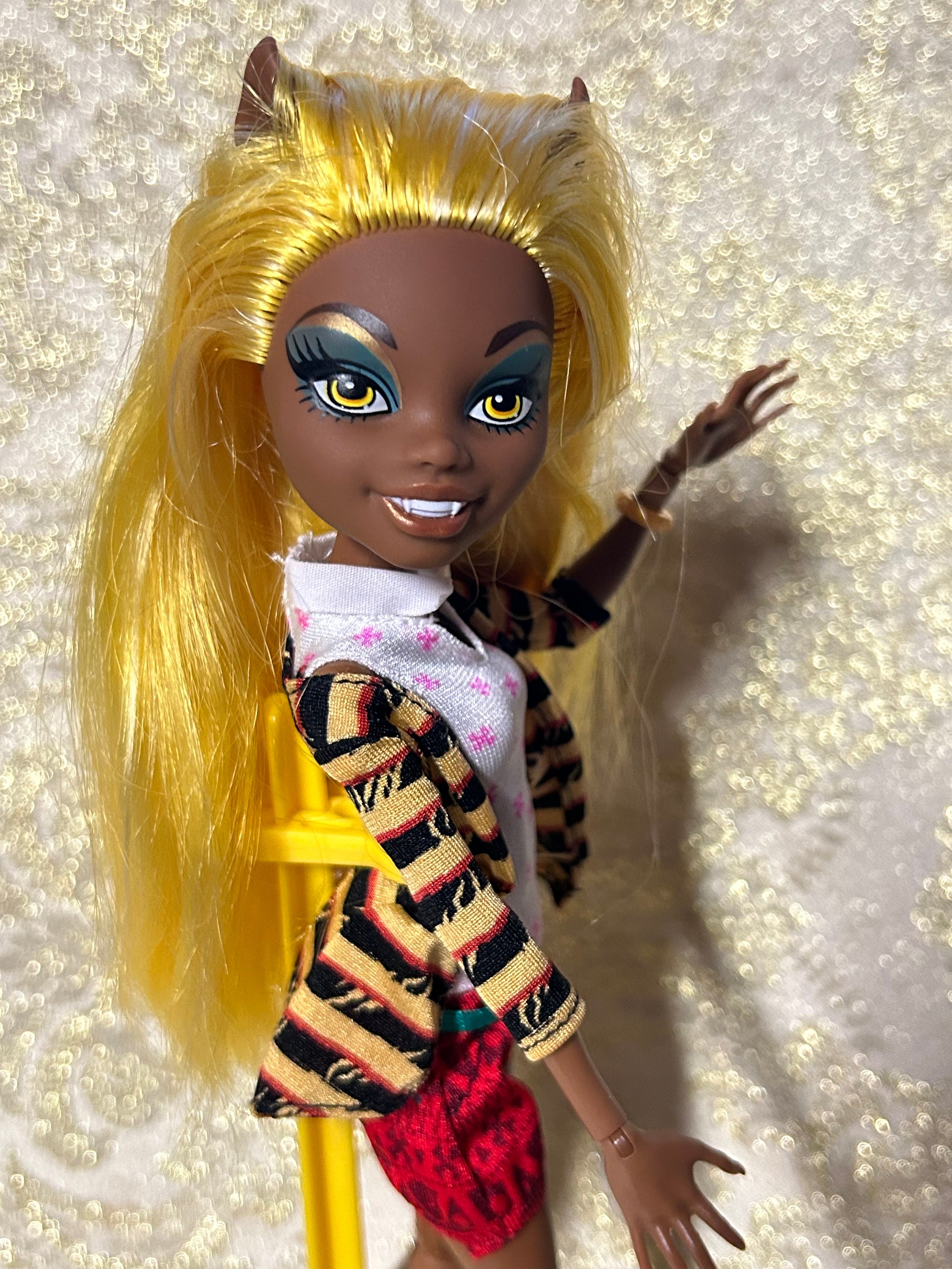 Monster High Clawdia Wolf Doll: Mattel Collectible, Limited