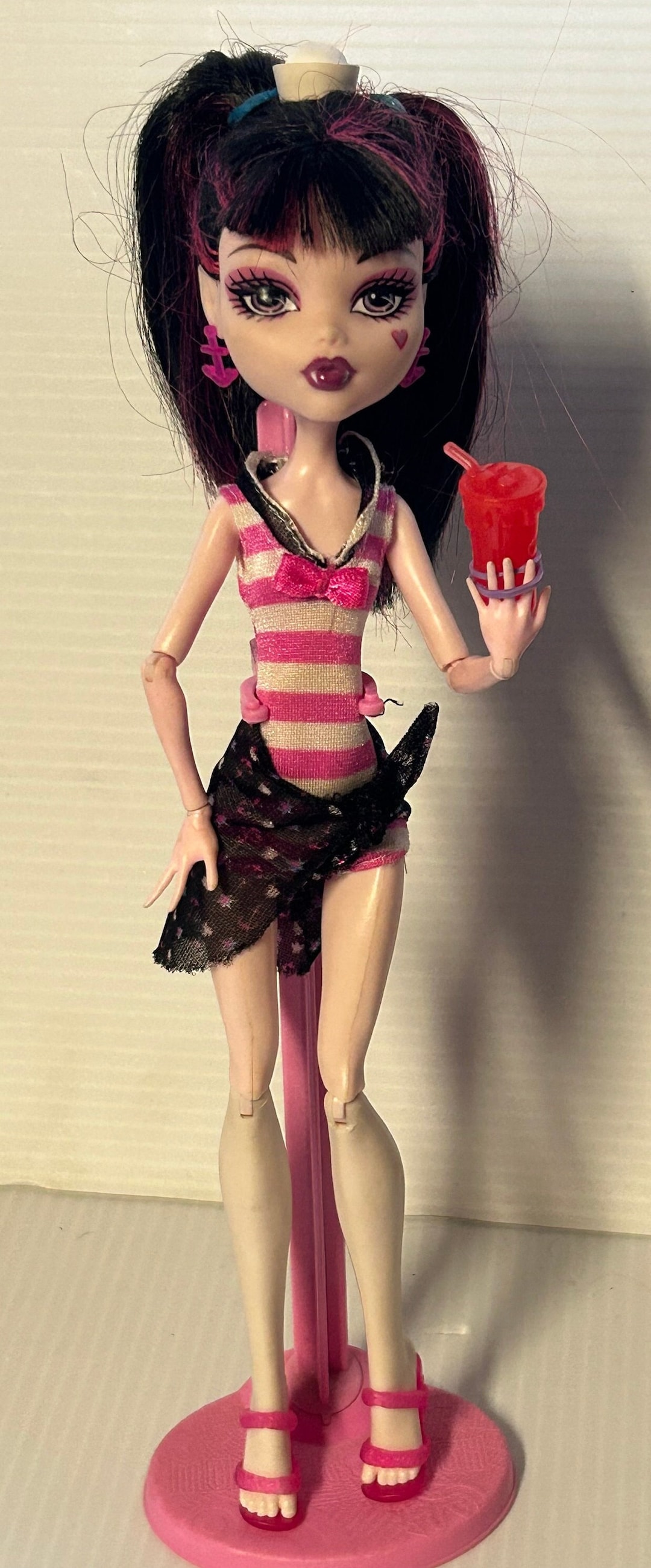 Monster High Doll Draculaura Skull Shores Limited Edition, Original ...