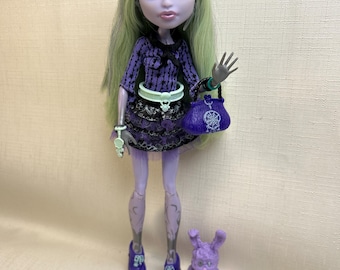 Authentic Mattel Monster High Doll Twyla 13 Wishes, Limited Edition Mattel,Collectible Monster High Dolls, Monster High clothes, Accessories