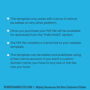 CANVA Website Design