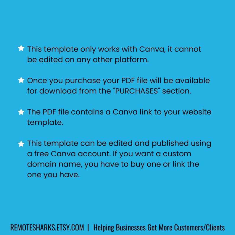 CANVA Website Design