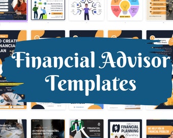 Finance Advisor Social Media Templates, Finance Advisor Instagram Templates, Finance Advisor Canva Templates, Advisor Facebook Templates
