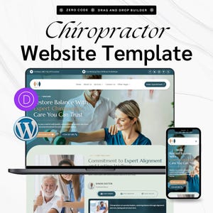 Template per sito web di chiropratici – Tema WordPress Divi per cliniche, centri benessere e servizi di fisioterapia