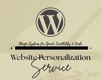 WordPress Template Personalization Service for Templates purchased from Remote Sharks