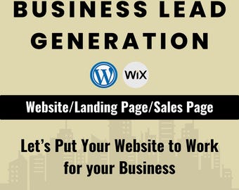 Custom Website Design Service – Professional Wix, WordPress & Canva Website Designer