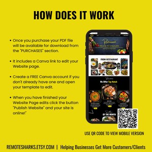Restaurant Website Design,
