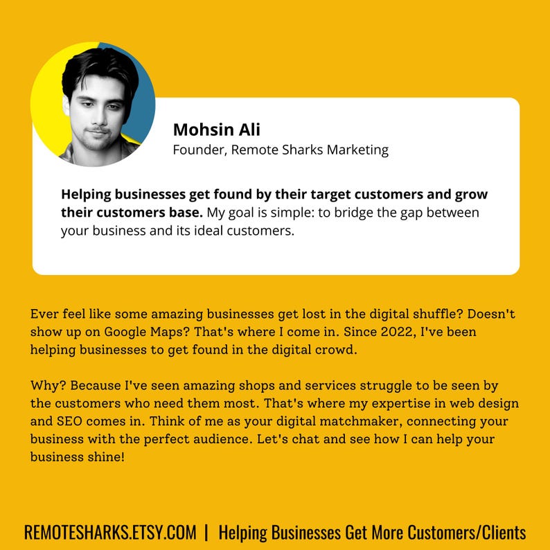 Mohsin Ali - Website Designer