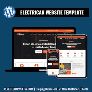 WordPress-thema elektricien: Divi-websitesjabloon voor elektrische installaties en aannemers
