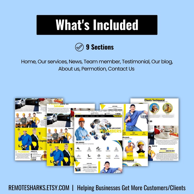 PLUMBER LANDING PAGE,