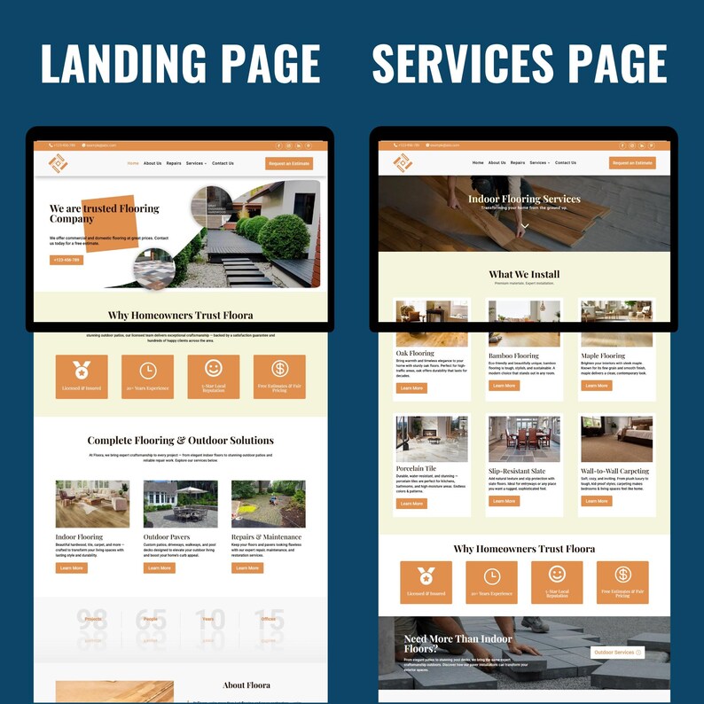 flooring wordpress