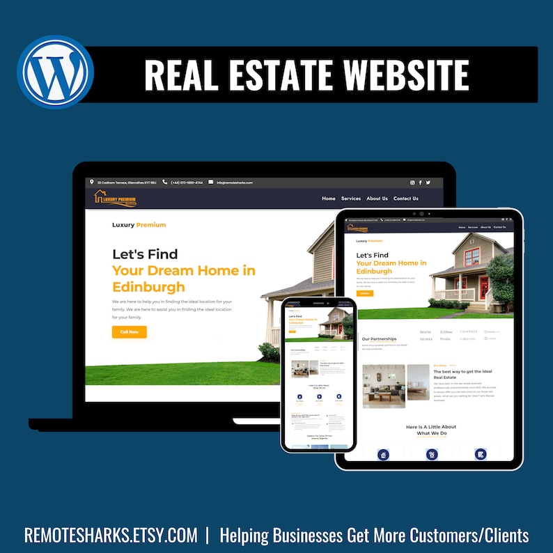 Real Estate Web Design,