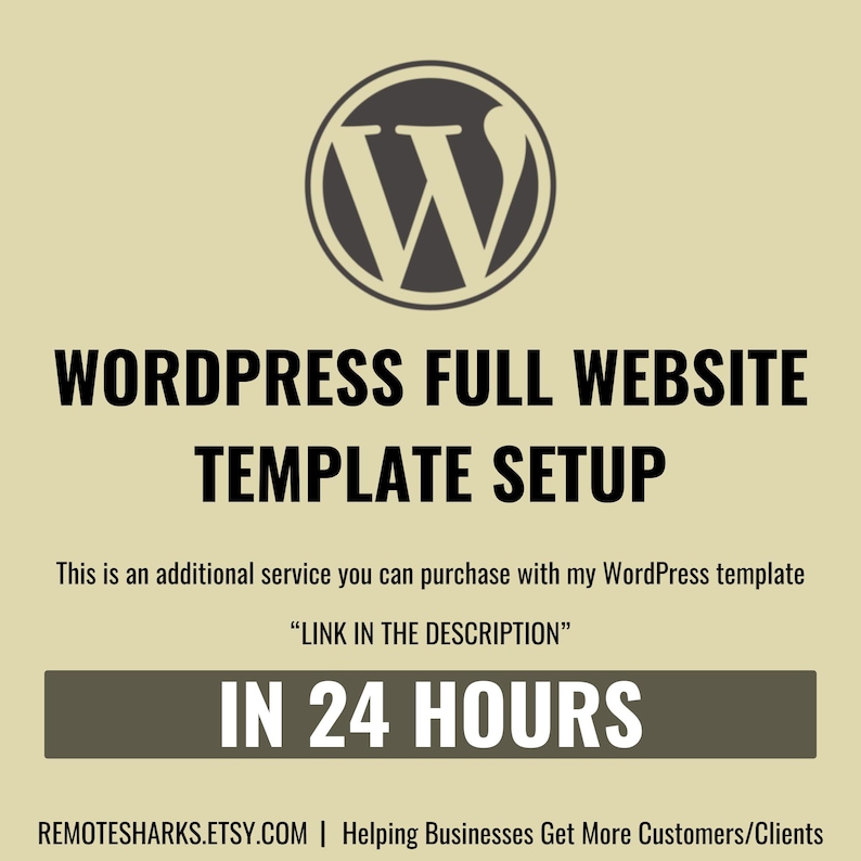 WordPress Website Setup,