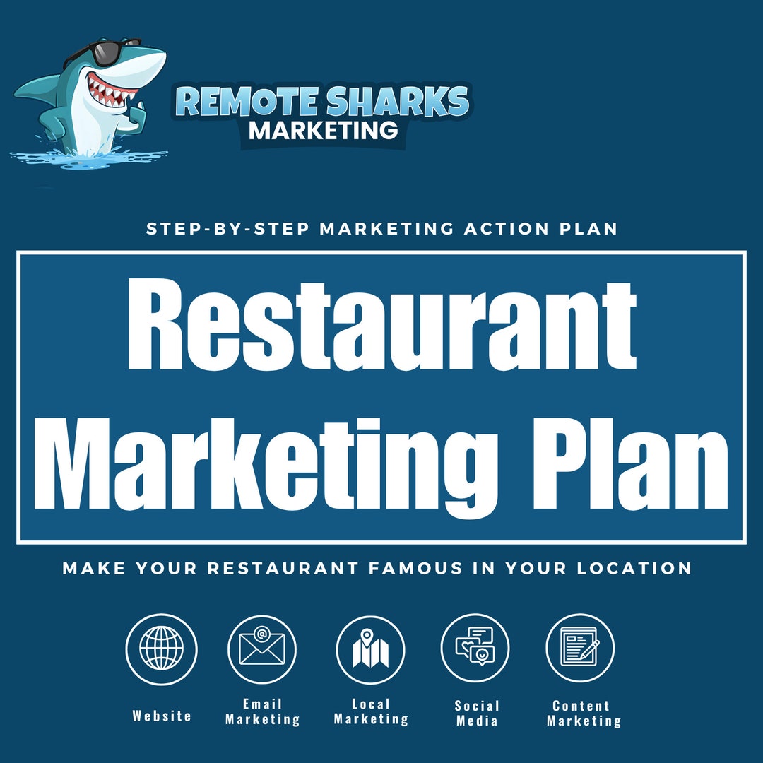 Restaurant Marketing Plan Restaurant Marketing Strategy Etsy