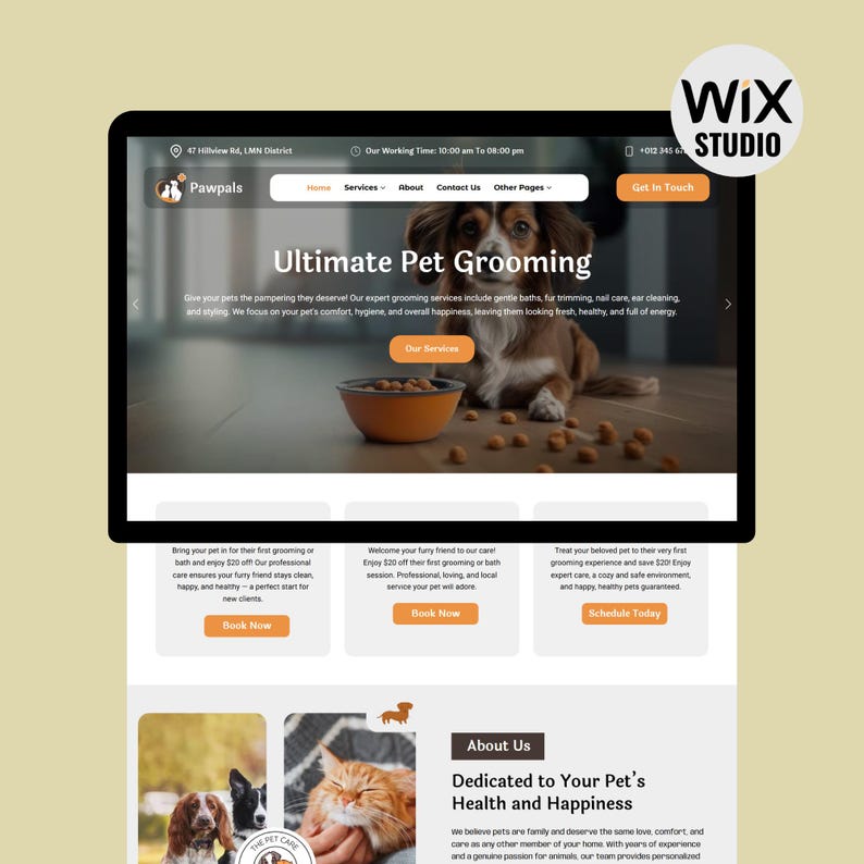 pet sitter website