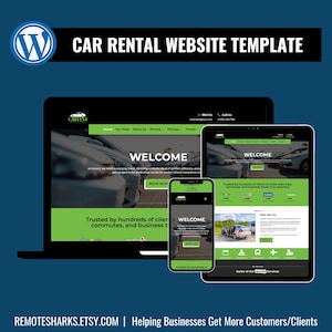 WordPress-thema autoverhuur: Divi-websitesjabloon voor voertuigverhuur, wagenparkboeking en transportservices