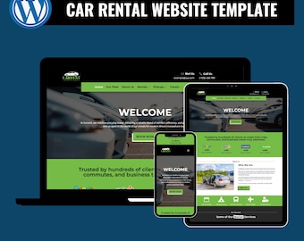 Car Rental WordPress Theme – Divi Website Template for Vehicle Hire, Fleet Booking & Transport Services