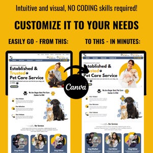 CANVA Website Design