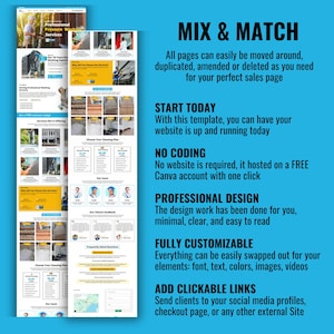 CANVA Website Design