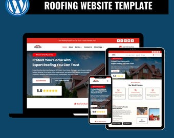 Tema WordPress per coperture - Modello di sito Web Divi per coperture, appaltatori di coperture e servizi di riparazione