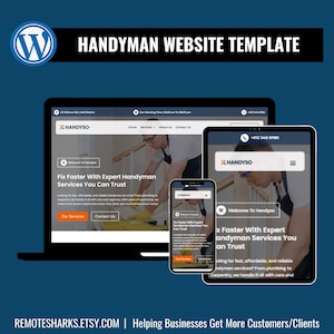 Handyman WordPress Theme – Divi Website Template for Repair, Maintenance & Home Services