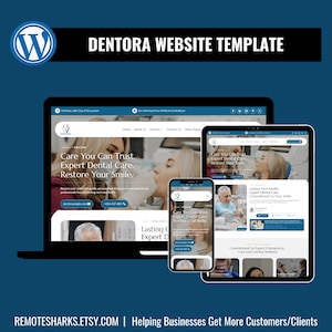 Zahnarzt WordPress Theme - Divi Website Vorlage für Zahnärzte und Zahnärzte