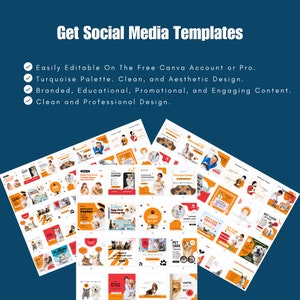 Veterinary Canva Templates