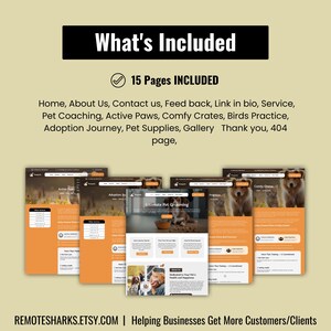 pet care template