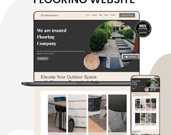 Flooring WIX Template – Website Design for Flooring, Tile & Installation Services