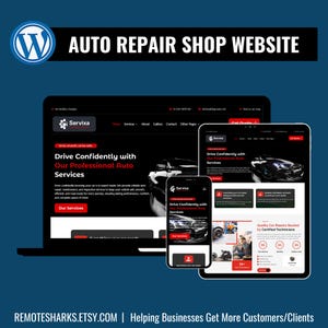 Auto Repair WordPress Theme – Divi Website Template for Mechanic, Garage & Car Service Shops
