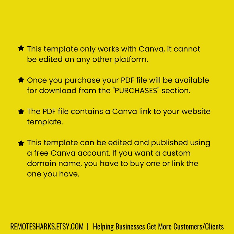 Restaurant Website Template for Canva – Easy-to-Edit Design, Publish in Minutes (Digital Download) image 9