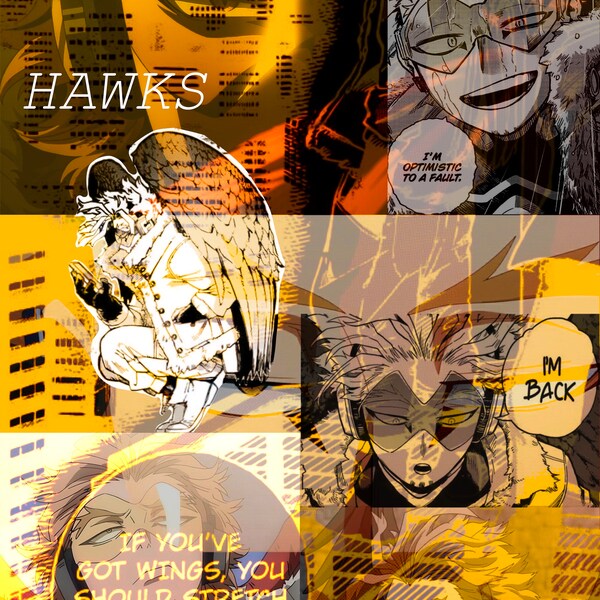 Anime poster/Hawks