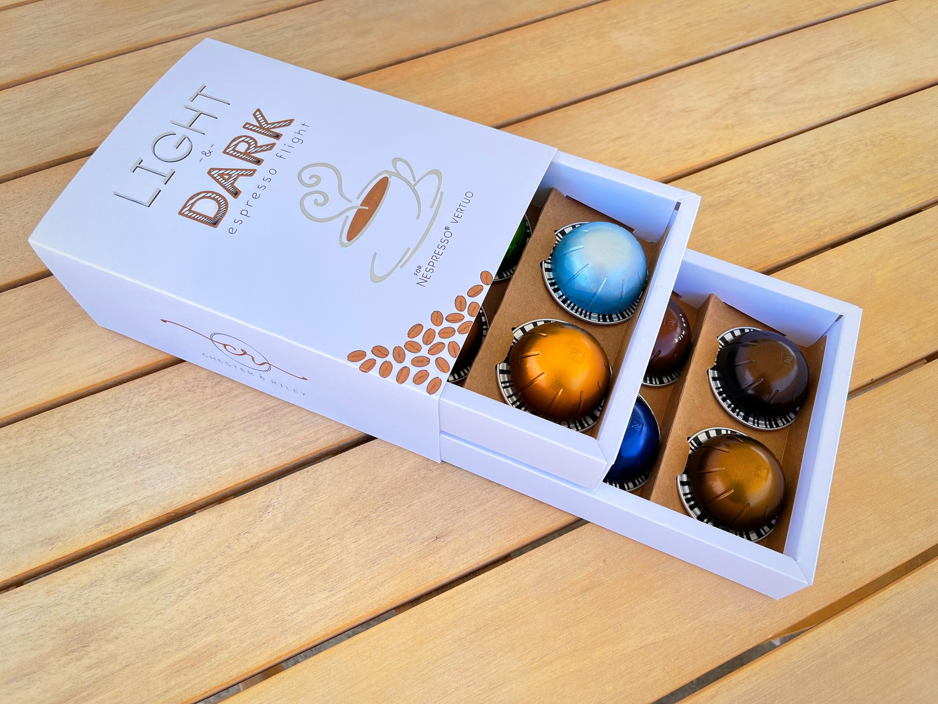 Nespresso Vertuo Espresso Sampler Flight Vertuoline Coffee Pod Gift Set Etsy