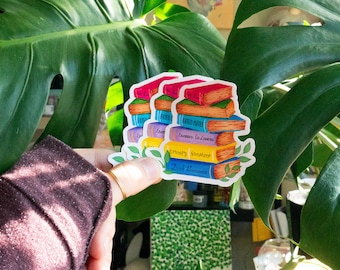 Romance Book Trope Sticker, Book Stickers, Bookish Stickers, Kindle Stickers, Book Lover Sticker