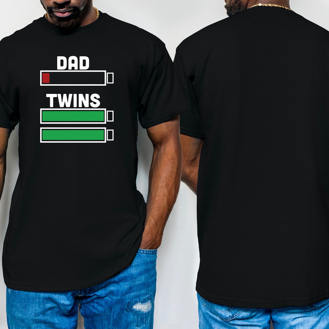 Dad Of Twins T Shirt
 Dad of Twins T shirt Cute Gildan Cotton T shirt Etsy