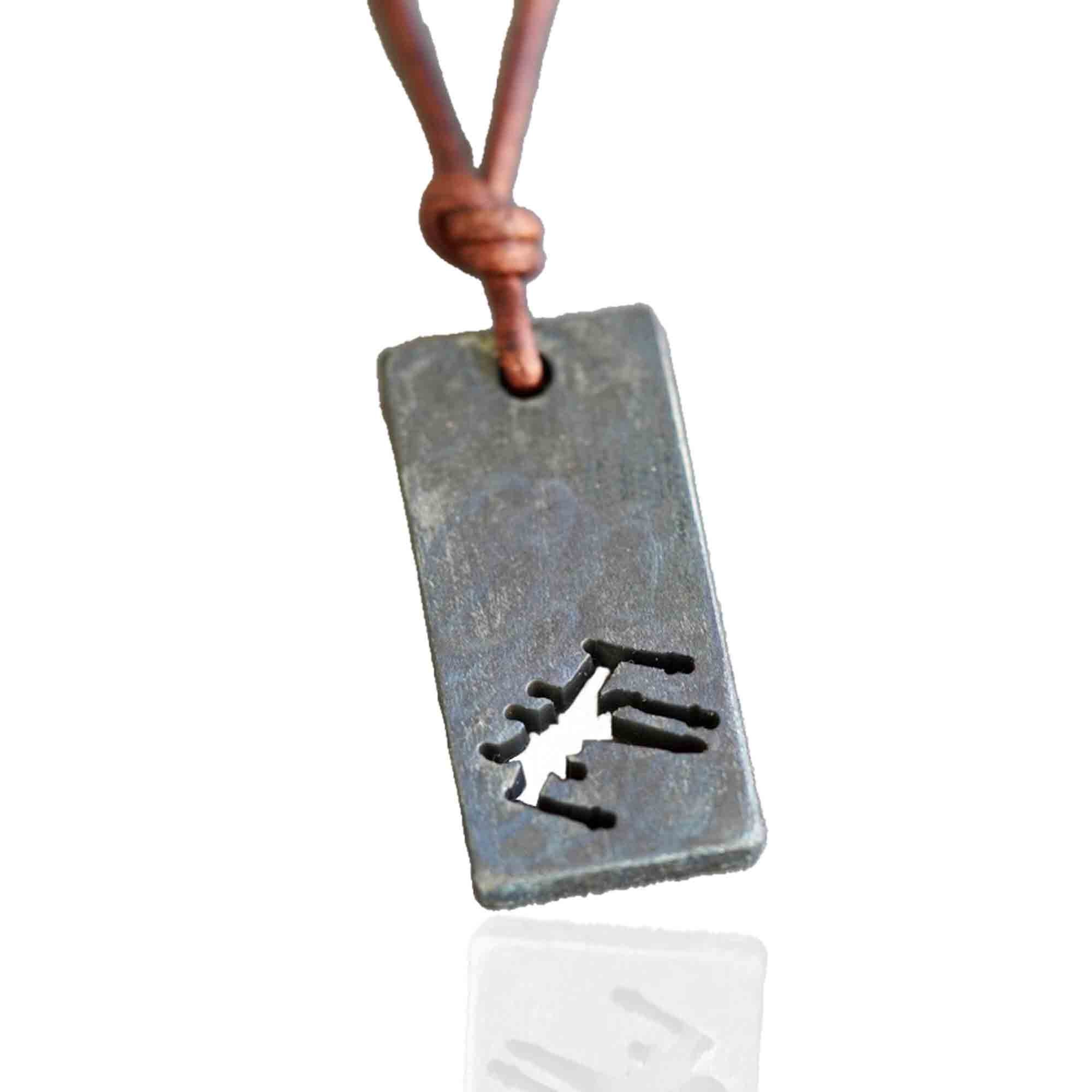 X-Wing Stainless Steel Necklace: Star Wars Inspired Jewelry