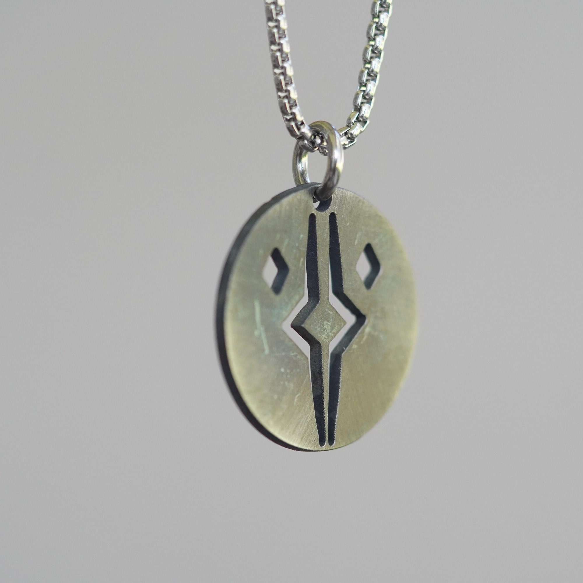 Ahsoka Tano Necklace Fulcrum Symbol Jewelry Star Wars Gift Etsy