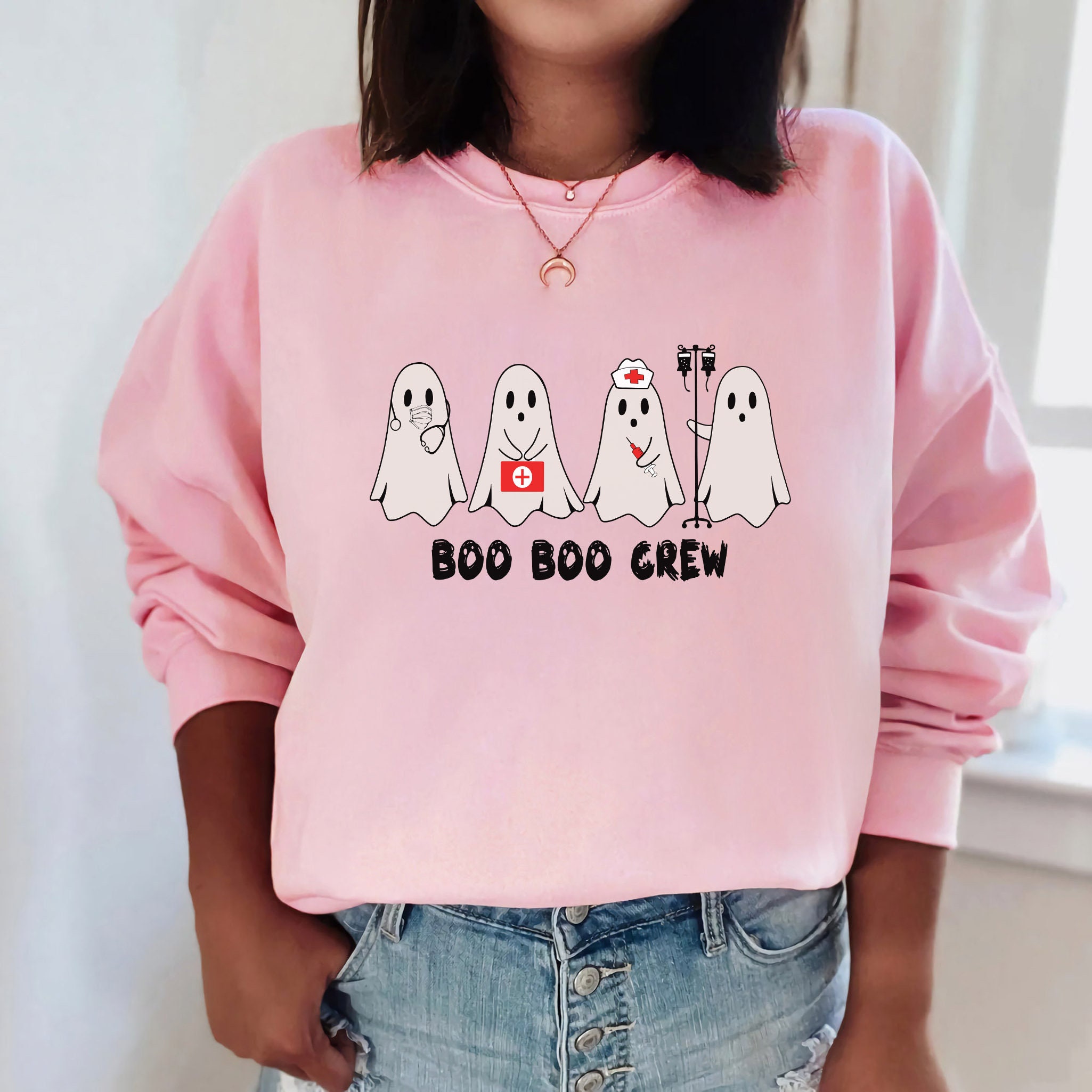 Discover Boo Boo Crew Shirt, Boo Nurse Shirt, Cute Nurse Shirt, Halloween Nurse Shirt, Spooky Nurse Shirt, Halloween Nurse Gift, Nursing School Shirt