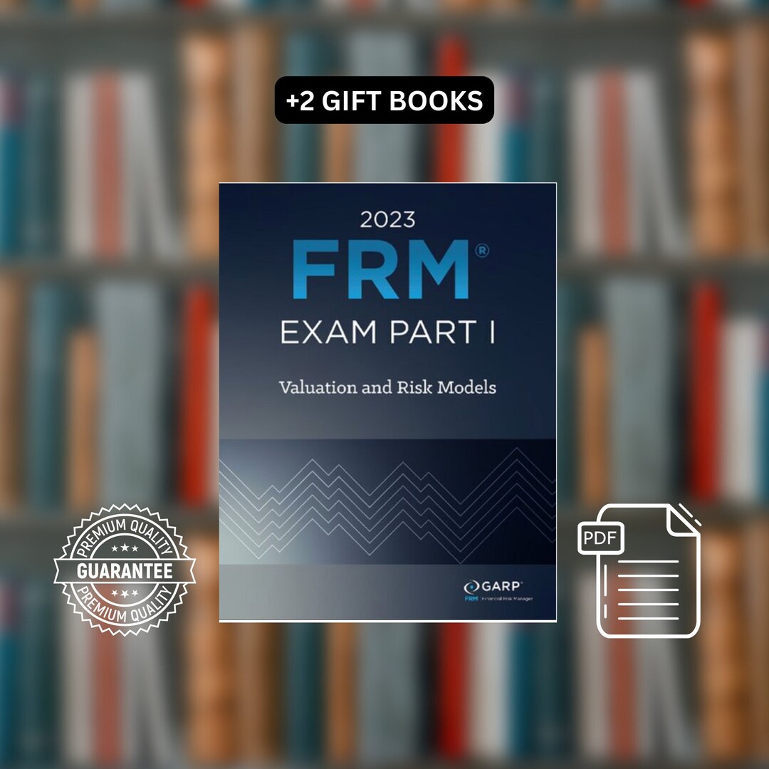 Frm Exam Part 1 Valuation and Risk Models 2023 Etsy