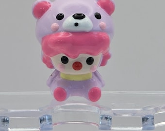 Hand Painted Character Bead: DIY Craft Supply (20MM)
