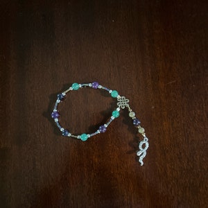 Small Veles(Volos) prayer beads: Slavic god of the Underworld, Wealth, Livestock, and Magic
