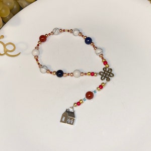 Small Rod prayer beads: Slavic Creator god of Family, Ancestors, and Fate