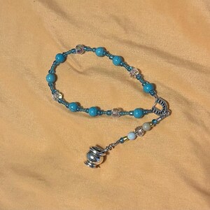 Small Hygieia prayer beads: Hellenic goddess of Sanitation, Health, and Cleanliness